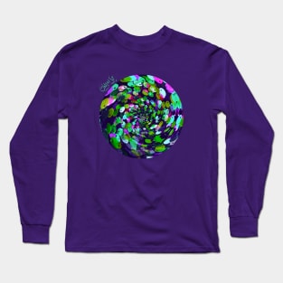 Confetti Green Long Sleeve T-Shirt